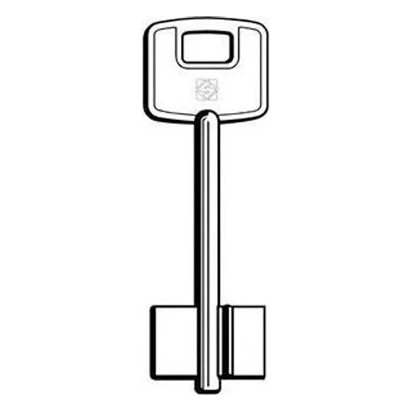 Silca CS Chiave Doppia Mappa Ottone – cod. CPD12322