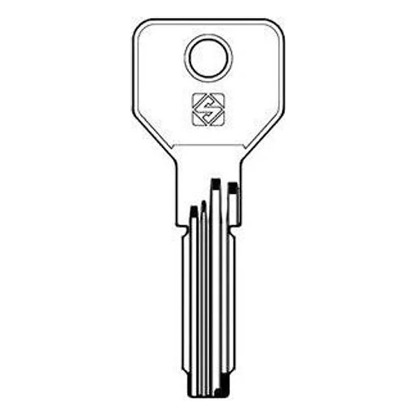 Silca CS146 Chiave Punzonata Ottone – cod. CPD333