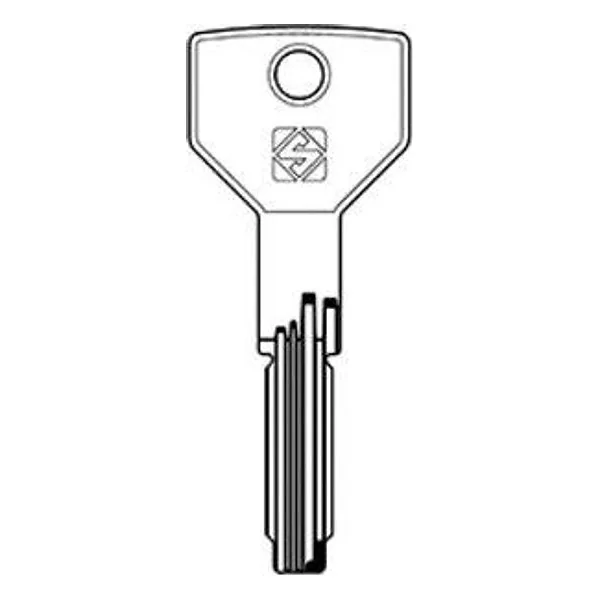 Silca CS197 Chiave Punzonata Ottone – cod. CPD511443