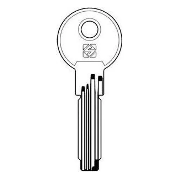 Silca CS70 Chiave Punzonata Ottone – cod. CPD12646