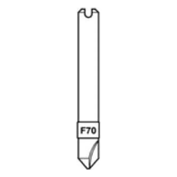 Silca D740483ZB Fresa F70 (MOTTURA) per Dupl. Matrix – cod. CPD502121