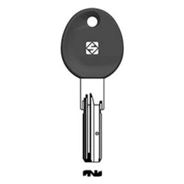 Silca DIR6RP Chiave Punzonata Testa Plastica Nichel – cod. CPD502078