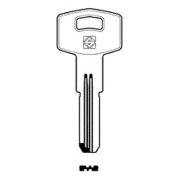 Silca FI3R Chiave Punzonata Ottone – cod. CPD501726