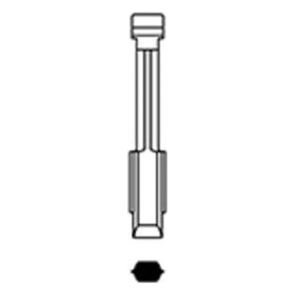 Silca FO21CH Chiave Inserto per Radioc Irfh (FORD) – cod. CPD501729