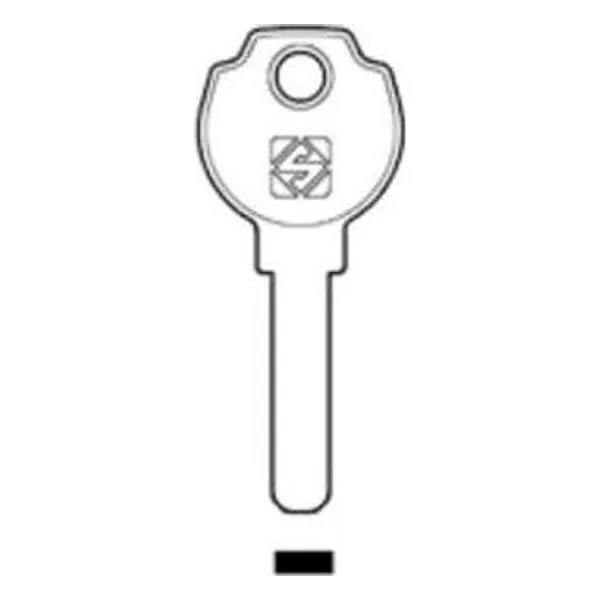 Silca GS17 Chiave Punzonata Ottone – cod. CPD501739