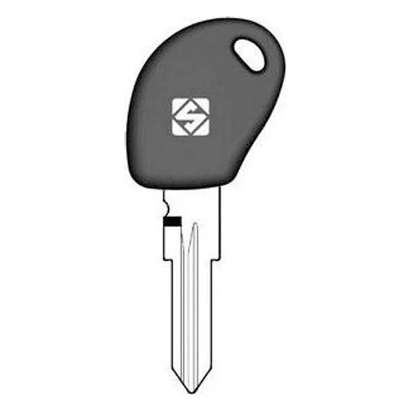 Silca GT15RBTE Chiave Transponder Vuota Ottone – cod. CPD74161