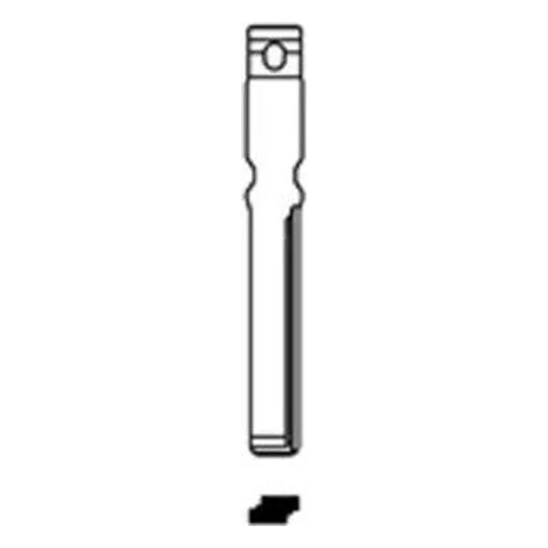 Silca HU116CH Chiave Inserto per Radioc Irfh (MERCEDES) – cod. CPD501778