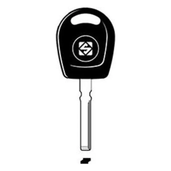 Silca HU116TE Chiave Transponder Vuota Acciaio – cod. CPD501779