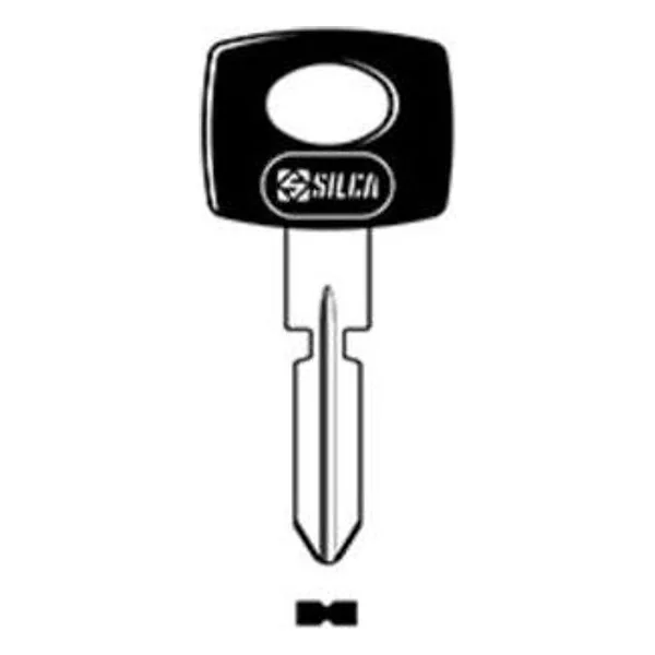 Silca HU39P Chiave Auto Testa Plastica Ottone – cod. CPD501796