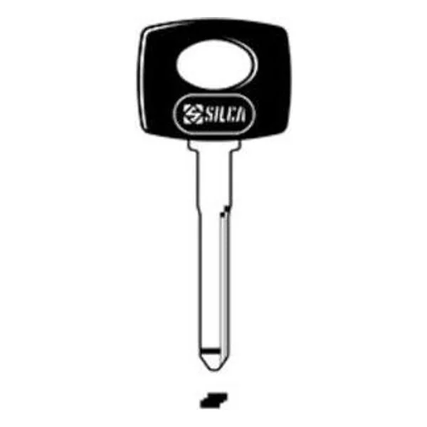 Silca HU41P Chiave Auto Testa Plastica Ottone – cod. CPD501797