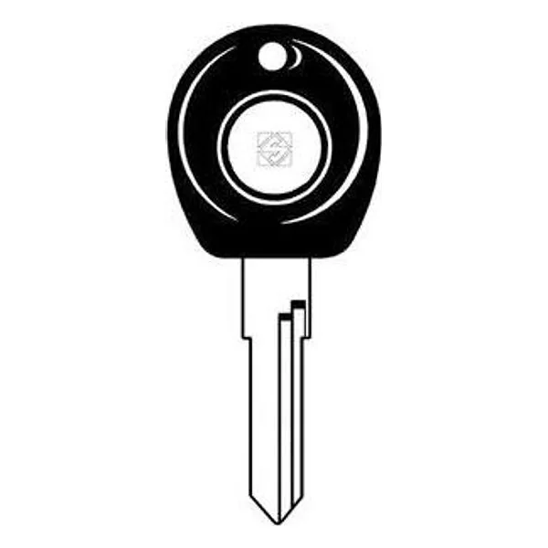 Silca HU49CP Chiave Auto Testa Plastica Acciaio – cod. CPD25470