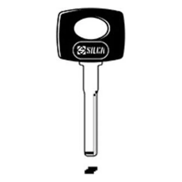 Silca HU64P Chiave Auto Testa Plastica Ottone – cod. CPD501801