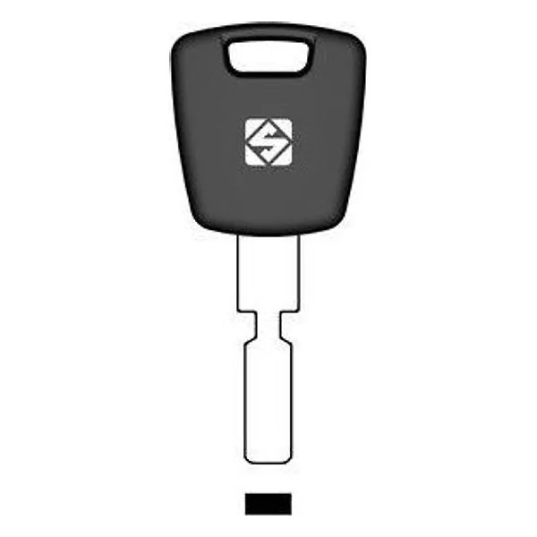 Silca HU71TE Chiave Transponder Vuota Ottone – cod. CPD95891