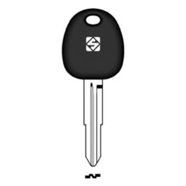 Silca HYN12TE Chiave Transponder Vuota Ottone – cod. CPD501829