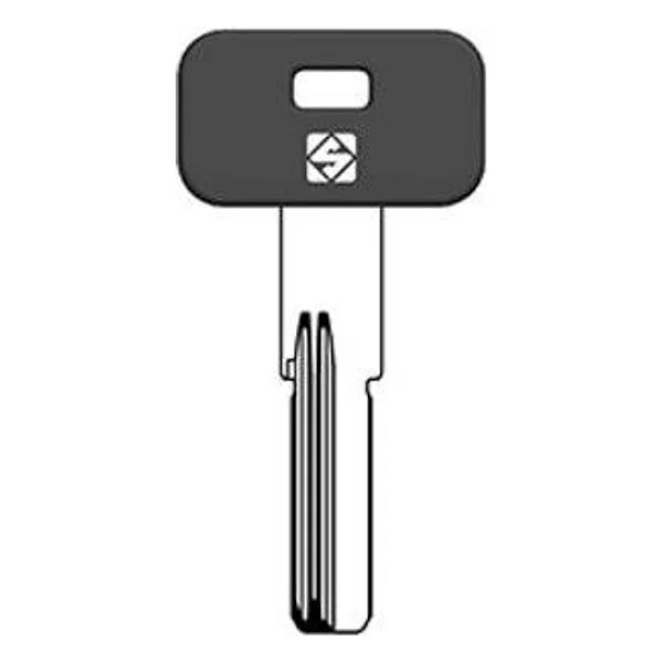 Silca IBF5RP Chiave Punzonata Testa Plastica Ottone – cod. CPD509818