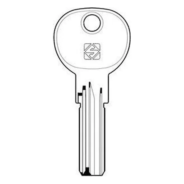 Silca IE14 Chiave Punzonata Ottone – cod. CPD982