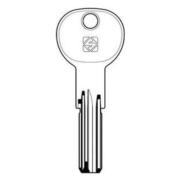 Silca IE26 Chiave Punzonata Ottone – cod. CPD463