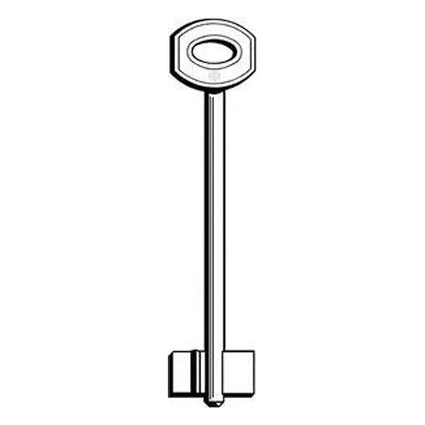 Silca JW70 Chiave Doppia Mappa Ottone – cod. CPD13416