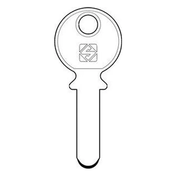 Silca KA1 Chiave Punzonata Ottone – cod. CPD3961