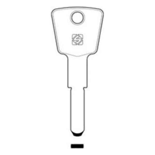 Silca KE13 Chiave Punzonata Nichel – cod. CPD501856