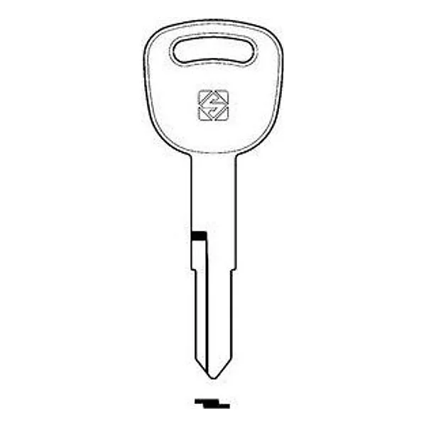 Silca KYM2RP Chiave Auto Testa Plastica Acciaio – cod. CPD94336