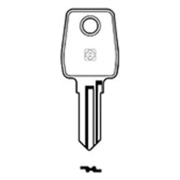 Silca LF23R Chiave Profilo Ottone – cod. CPD502092