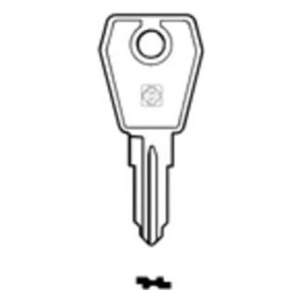 Silca LF30R Chiave Profilo Ottone – cod. CPD502116