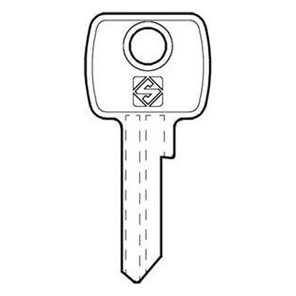 Silca LF4 Chiave Profilo Acciaio – cod. CPD25509