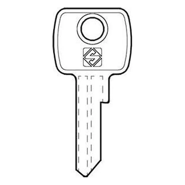 Silca LF6R Chiave Profilo Acciaio – cod. CPD39923