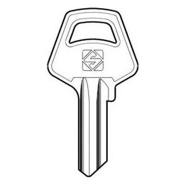 Silca MER1 Chiave Profilo Ottone – cod. CPD12279