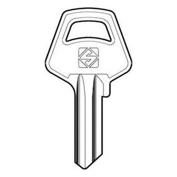 Silca MER1R Chiave Profilo Ottone – cod. CPD13095