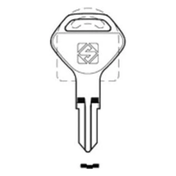 Silca MER41 Chiave Profilo Ottone – cod. CPD501885