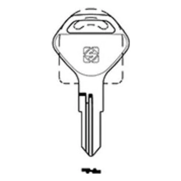 Silca MER44R Chiave Profilo Ottone – cod. CPD501888
