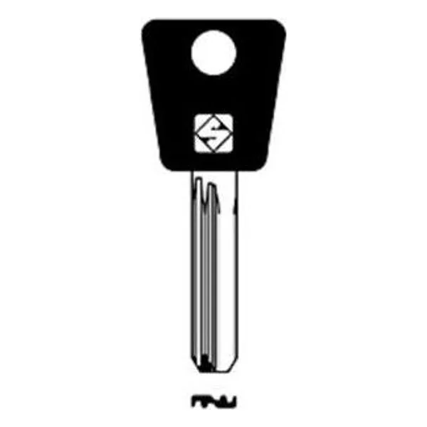 Silca MTK15RAP Chiave Punzonata Alpacca – cod. CPD501904
