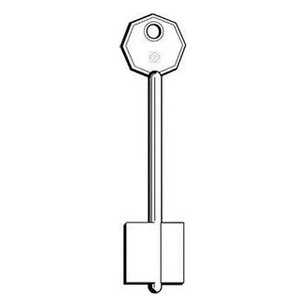 Silca MTL Chiave Doppia Mappa Ottone – cod. CPD13420