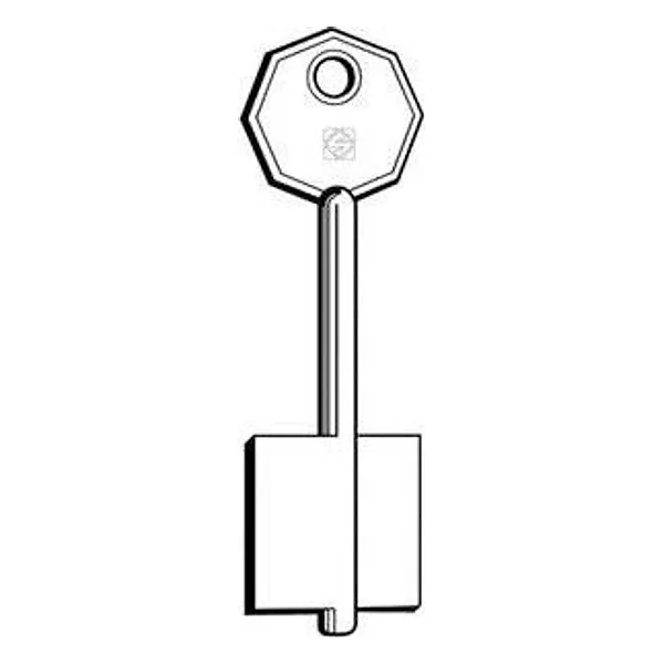 Silca MTM Chiave Doppia Mappa Ottone – cod. CPD25372