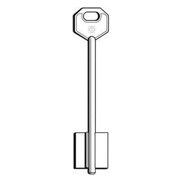 Silca MTN Chiave Doppia Mappa Ottone – cod. CPD36767