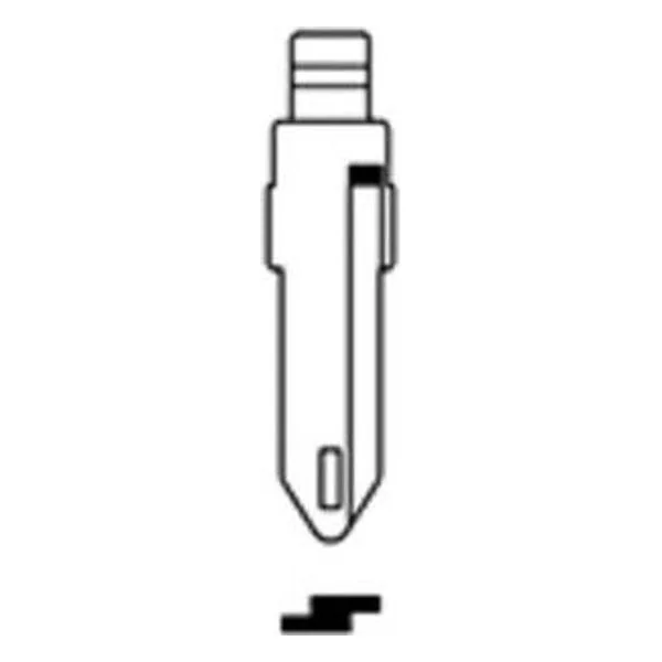 Silca NE72CH Chiave Inserto per Radioc Irfh (RENAULT) – cod. CPD501913