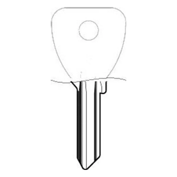Silca OC074SL Chiave Profilo Slim Color Ottone – cod. CPD502070
