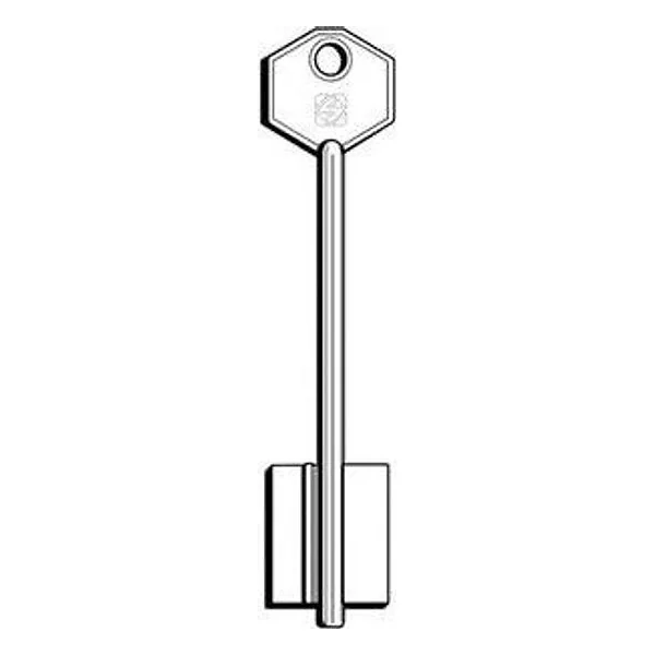 Silca PLL Chiave Doppia Mappa Ottone – cod. CPD4290