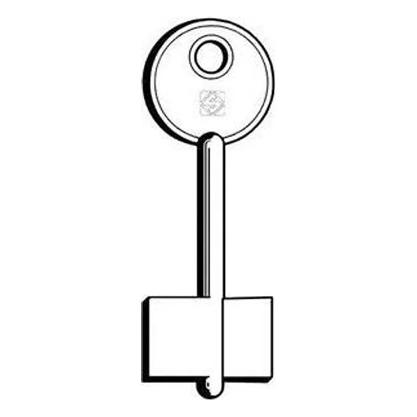 Silca R Chiave Doppia Mappa Ottone – cod. CPD12838