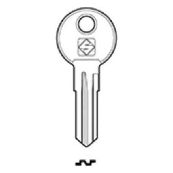 Silca REN1 Chiave Profilo Acciaio – cod. CPD501943