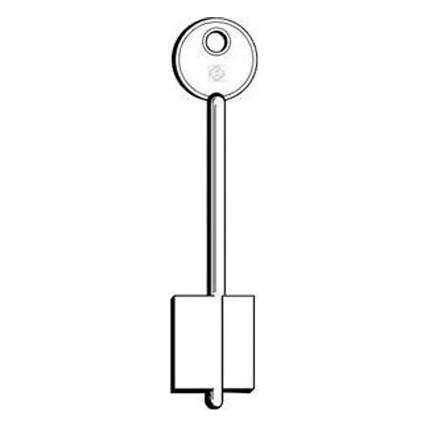 Silca RL Chiave Doppia Mappa Ottone – cod. CPD13406