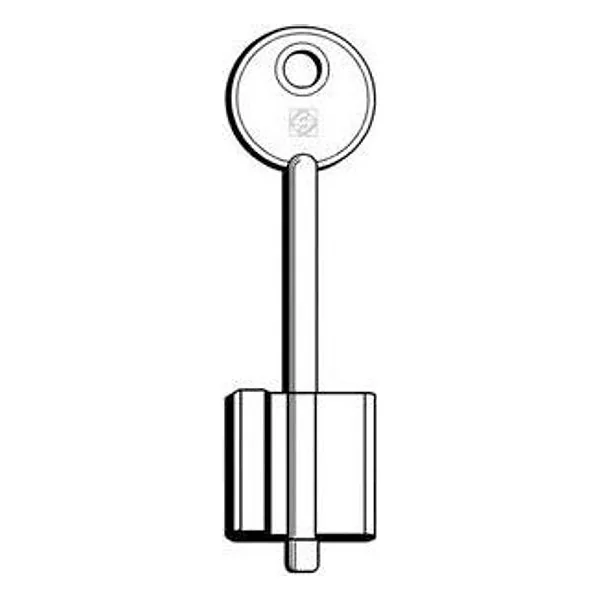 Silca RLC Chiave Doppia Mappa Ottone – cod. CPD7806