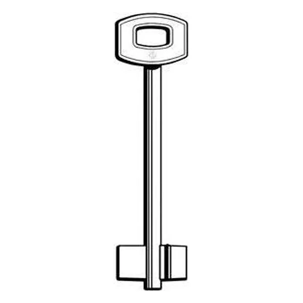 Silca SB Chiave Doppia Mappa Ottone – cod. CPD13430