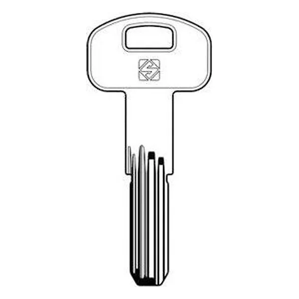 Silca SCM1R Chiave Punzonata Ottone – cod. CPD789