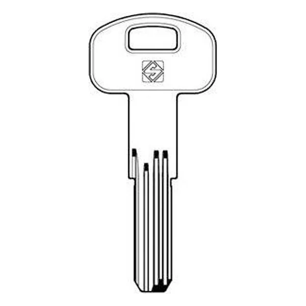 Silca SCM2 Chiave Punzonata Ottone – cod. CPD817