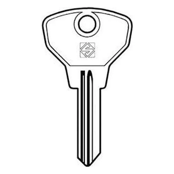 Silca SIP9 Chiave Auto Acciaio – cod. CPD25547