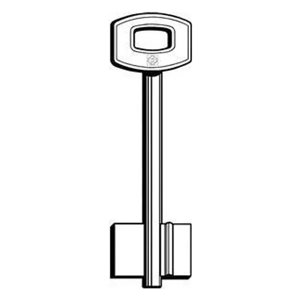 Silca SM Chiave Doppia Mappa Ottone – cod. CPD25383