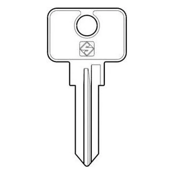 Silca SSA5R Chiave Auto Acciaio – cod. CPD25678
